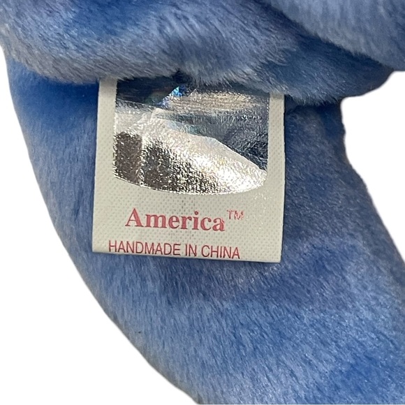 TY Beanie Baby Blue “America” the Bear Plush 2001 New With Tags - Picture 5 of 6